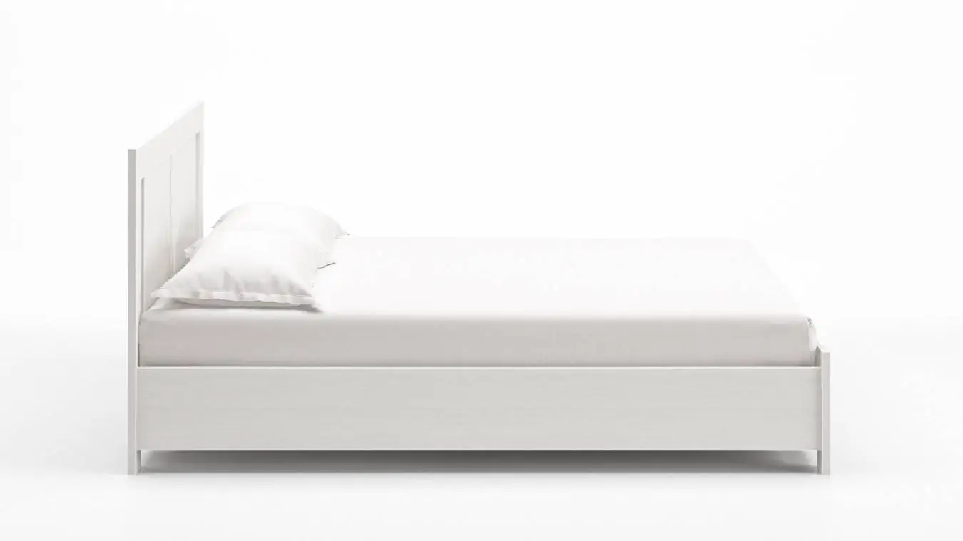 Кровать Bonnie Ice, цвет Белый премиум с нишами в изголовье Askona фото - 4 - большое изображение
