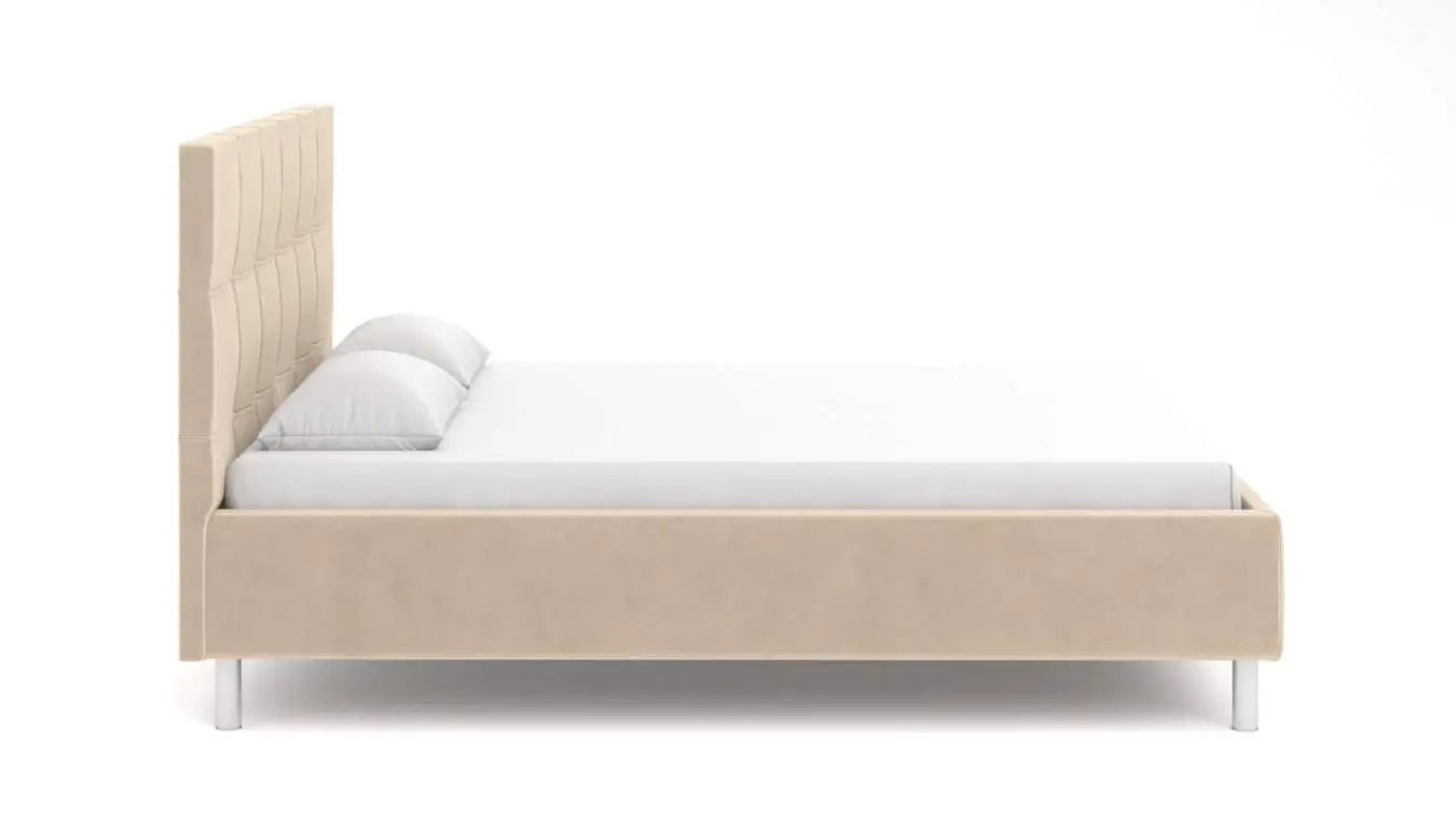 Мягкая кровать Evelin I с широким изголовьем Askona фотография товара - 4 - большое изображение