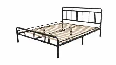 Металлическая кровать Avinon, цвет черный в спальню Askona фотография товара - 5 - превью