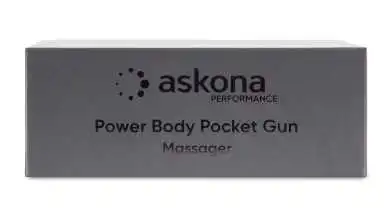 Массажер для тела Askona Performance Power Body Pocket Gun, цвет: серо-синий Askona фото - 11 - превью