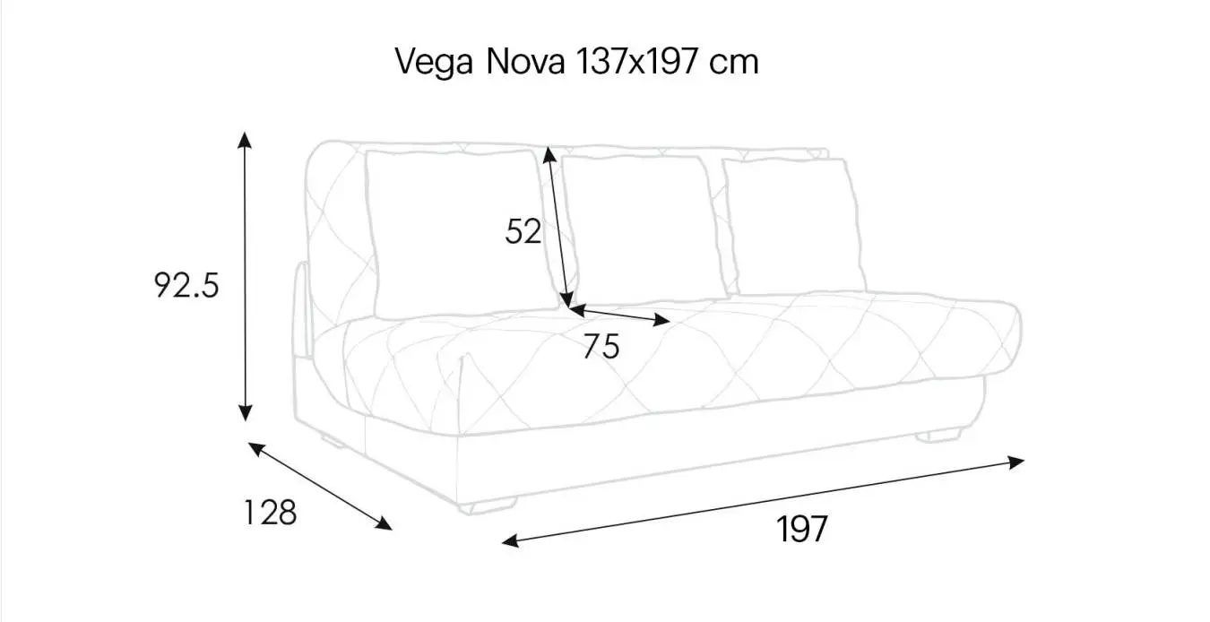 Диван-кровать Vega Nova с коробом для белья Askona фото - 19 - большое изображение
